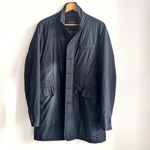 Moorer Black Nylon Dawn Filled Quiet Luxury Jacket M/40" Chest